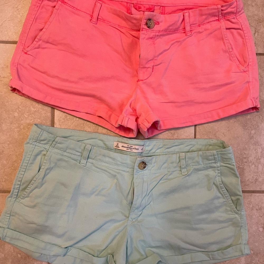 2 pair shorts cute colors